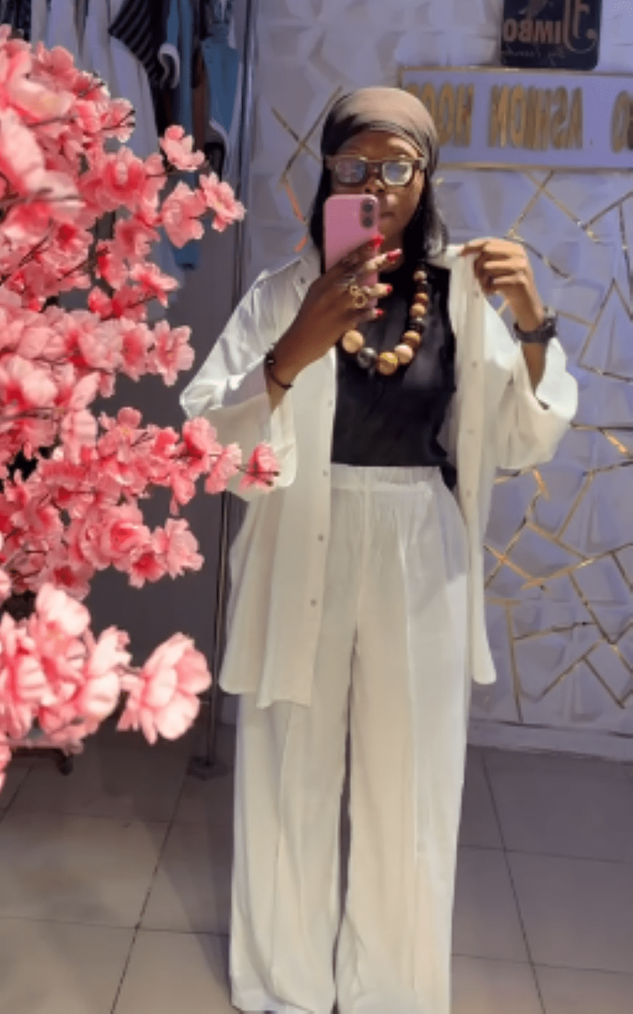 Relaxed Grace Two-Piece Outfit